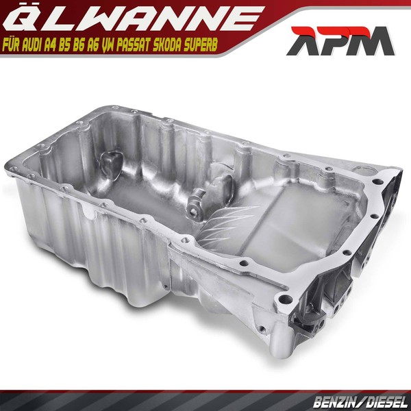 ÖLwanne FüR Audi A4 8D 8E A6 4B VW Passat Skoda Superb 1994-2008 1.6L 1.9L 2.0L-image