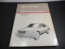 OEM Lexus LS 400 Model 1990 Electrical Wiring Diagram # EWD070U Manual