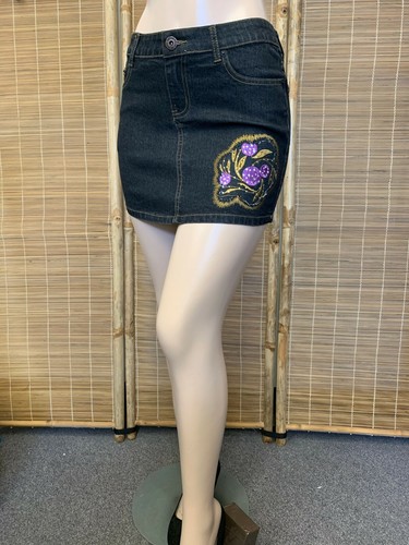 Damen Stretch Denim kurzer ROCK Medium Größe 5/6 verschiedene Designs Musterverkauf MI-A - Bild 9 von 52