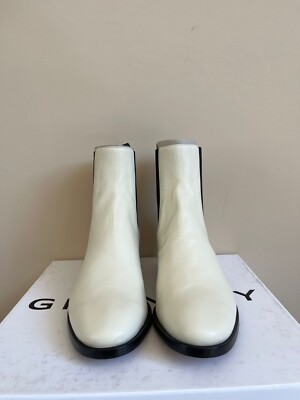 Givenchy, High Top Boots in Ivory Color, BNIB 44 IT