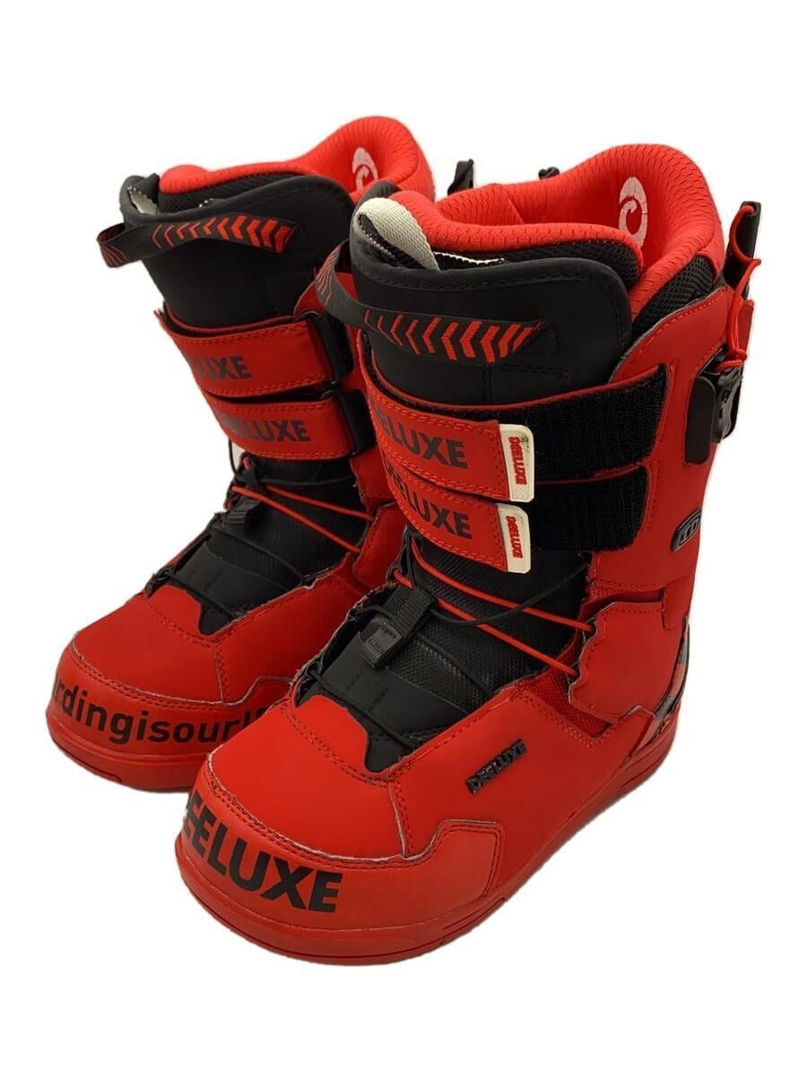 DEELUXE Snowboard Boots Deelux 25.5cm Quick Racing Red DEELUXE Snowboard Boots Deelux 25.5cm Quick Racing Red
