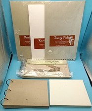 Chipboard Photo Albums Memory Books  Pages Lot Of 6 Scrapbook Craft New