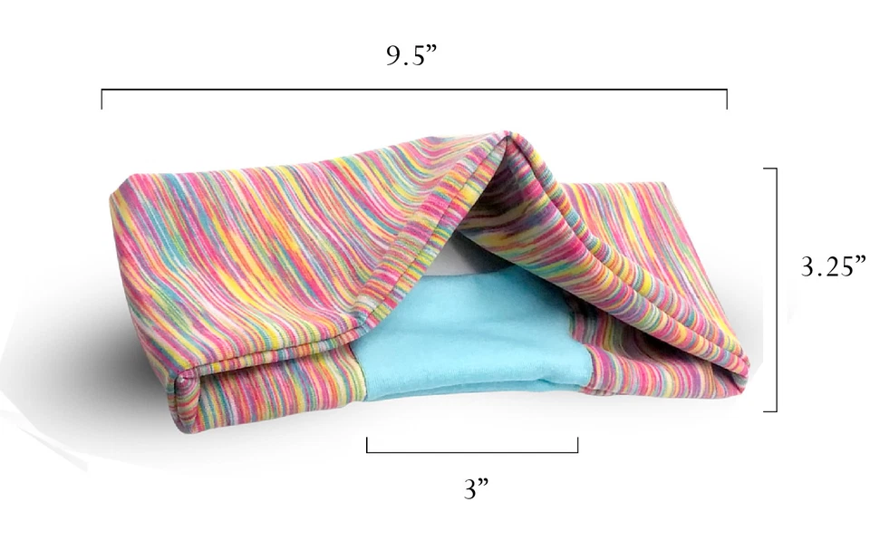 3pcs Women Sport Headband Female Elastic Fitness Sweatband Hairband Workout Gym - Image 4 of 4