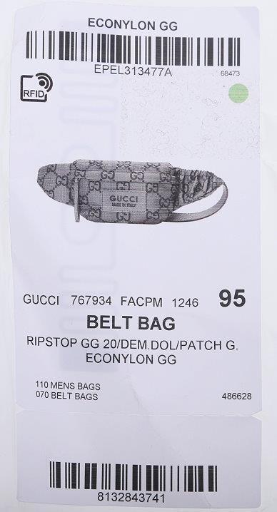 NEW GUCCI JUMBO GG GRAY BLACK LARGE RIPSTOP BELT BAG | eBay NEW GUCCI JUMBO GG GRAY BLACK LARGE RIPSTOP BELT BAG | eBay