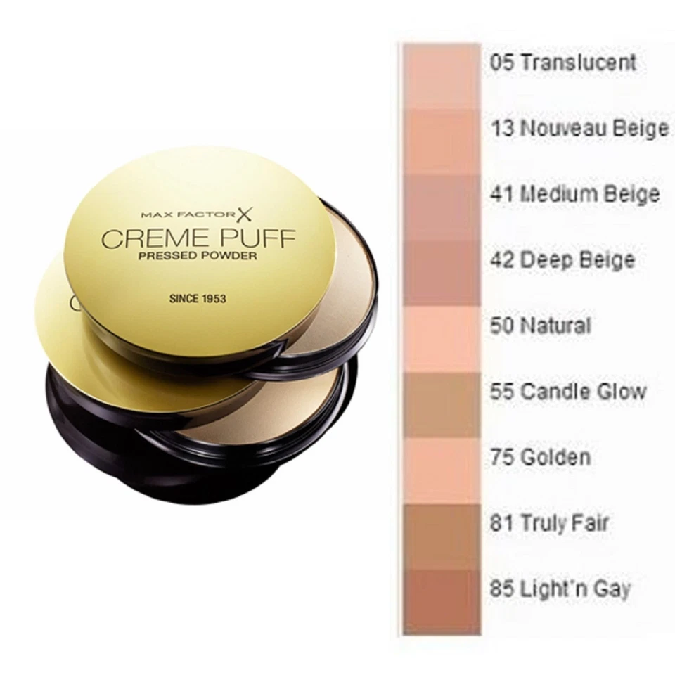 Max Factor Creme Puff Compact Powder - Please Choose Your Shade - Image 2 of 2