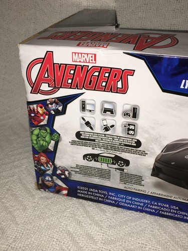 Jada 30544 Marvel Avengers Black Panther Lykan Hypersport 1:16 RC Car New In Box - Picture 12 of 15