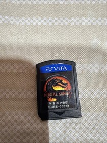 PS Vita PCH-2001 Black: 4GB With Camo Case And Mortal Kombat Loose