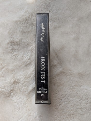 Motorhead Iron Fist Cassette Tape 1982 Original Release - Picture 4 of 5
