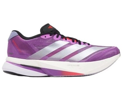 Mens Adidas Adizero Boston 13 Running Shoes Size 9 Purple Silver