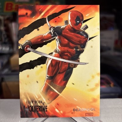 2023 Marvel Fleer Ultra Wolverine Deadpool Silver Foil #26   MINT GEM?