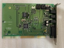 Crystal S-16WP1/L ISA Bus Sound Card Board Used CS39 Tested Working