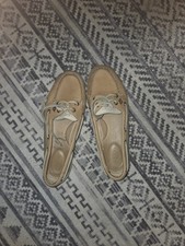 Sperry Top-Sider Women's 7 M Angelfish Casual Boat Shoes Brown Leather 9102047