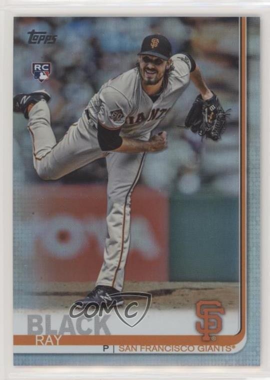 2019 Topps Rainbow Foil Ray Black #333 Rookie RC 0b3