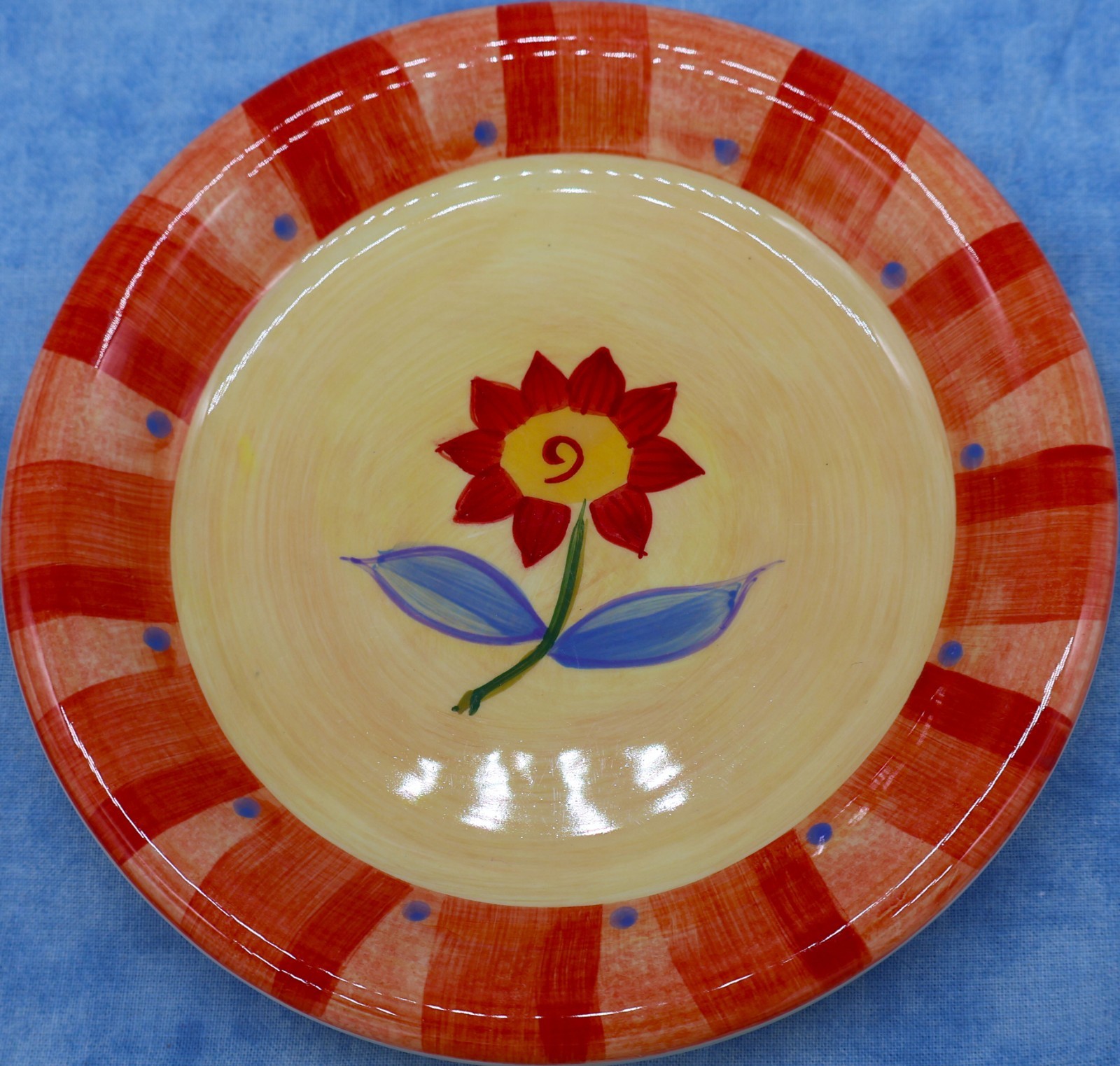 Pfaltzgraff Napoli Hand-Painted Salad Plate &mdash; 6.25" Round 
