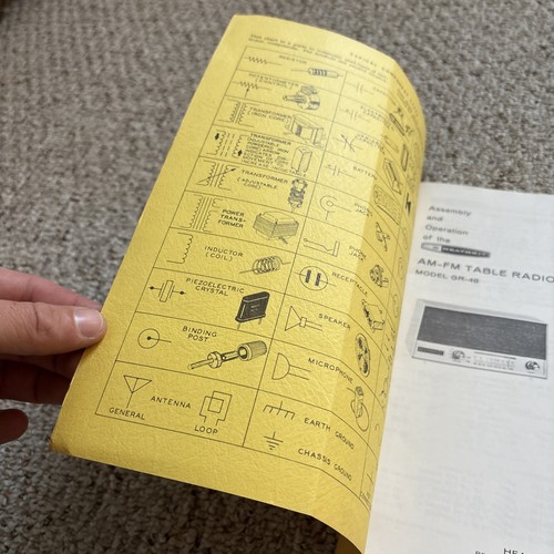 Vintage Heathkit Assembly Manual GR-48 Portable Transistor Radio Original 1961 - Picture 2 of 8