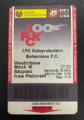 28.September 2000 Uefa-Cup 1.FC Kaiserslautern - Bohemians FC Dublin (Irland)