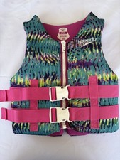 Speedo Junior Life Jacket Vest - Purple Multi