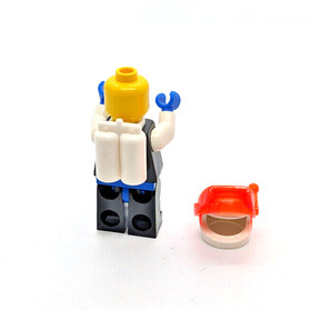 LEGO Commander Cold Minifigure - Space Ice Planet Chief Bear w/ Saw (sp019) 6983