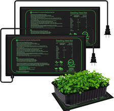 Seedling Heat Mat 2 Pack Heat Mats for Seed Starting Plants Indoor Growing Garde