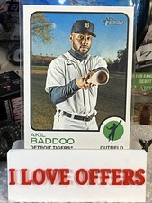 2022 Topps Heritage Akil Baddoo Detroit Tigers #300 C Store More