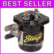 Efficient 200 AMP Battery Relay Isolator with Chassis Mount - Easy Installation