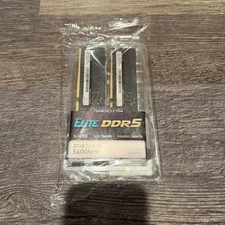 TEAMGROUP Elite DDR5 32GB Kit (2x16GB) 5600Mhz PC5-44800 ECC TED516G5600C46BK