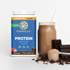 Organic Plant Based Protein Powder Vegan Organic Protein Powder Chocolate F...