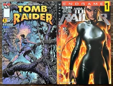TOMB RAIDER 1 25 NM LOT David Finch Michael Turner Lara Croft Witchblade Image