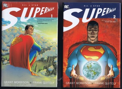 ALL STAR SUPERMAN Vol. 1, 2 US HC 2009 $19.99 Complete Set TOP Zustand