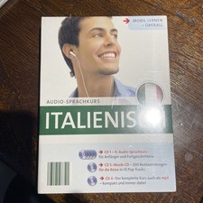 ITALIENISCH AUDIO-SPRACHKURS 6 CD Mobil Leicht Lernen überall über 340 Minuten 