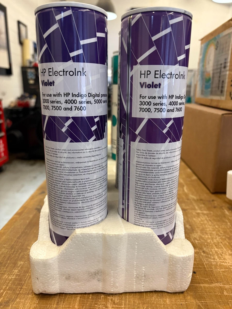 Encre ElectroInk HP Indigo Série 3000/4000/5000 - Violet 6-071 - Boîte Ouverte Neuve