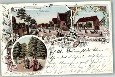 13670694 - 4401 Juedenberg Dorfstrasse Gasthaus Allee Wittenberg LKR 1899