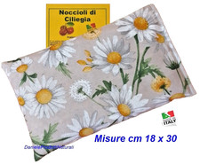cuscino con noccioli di ciliegia per dolori cervicali, addominali, mestruali...