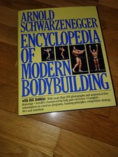 Arnold Schwarzenegger Encyclopedia Of Modern Bodybuilding Hardback Book
