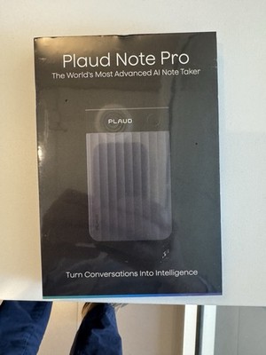 Plaud Note Pro AI Note Taker Voice Recorder Transcriber 64GB New in Box