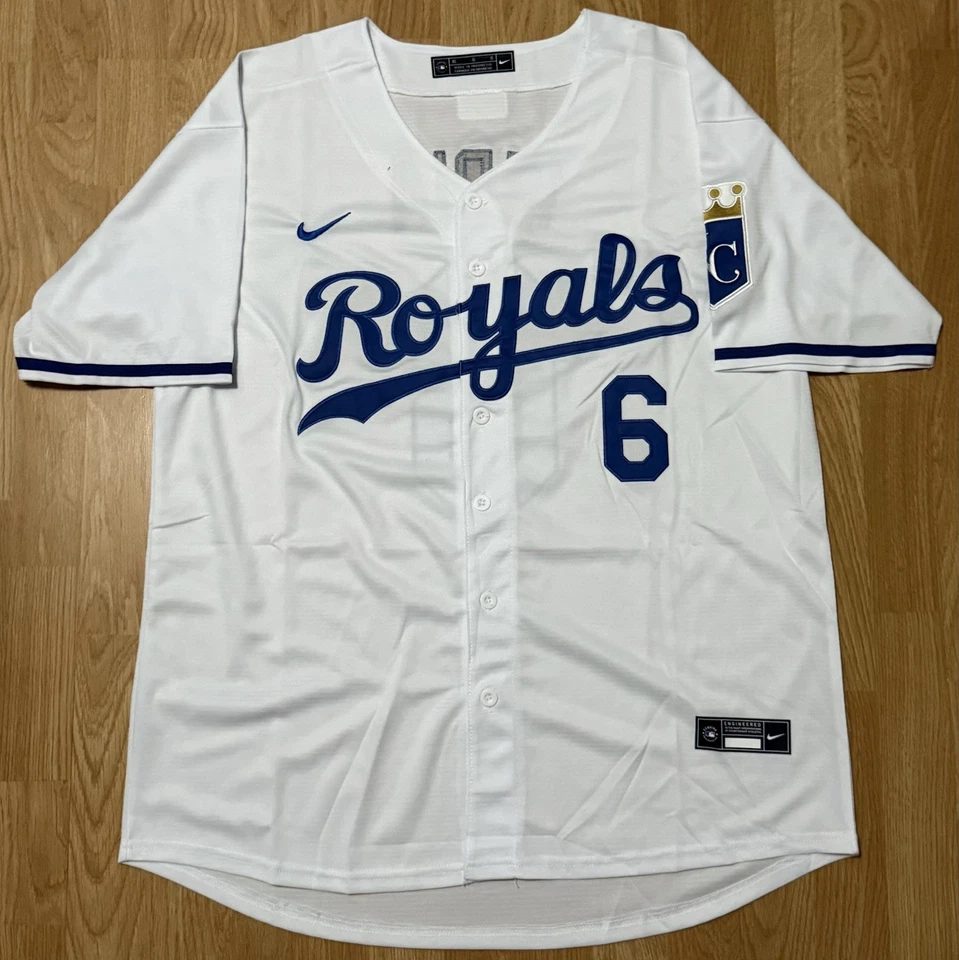 Jonathan India Signed Autographed Kansas City Royals Home Jersey #6 PSA COA - Image 3 of 3