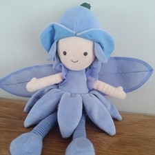 Jellycat Delphinium Fleur Fairy Lilac Purple Flower Doll - Rare & Retired
