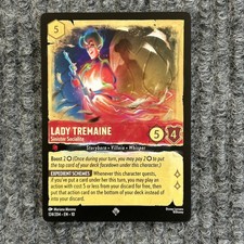Disney Lorcana WitW Lady Tremaine Sinister Socialite 124/204 Super Rare