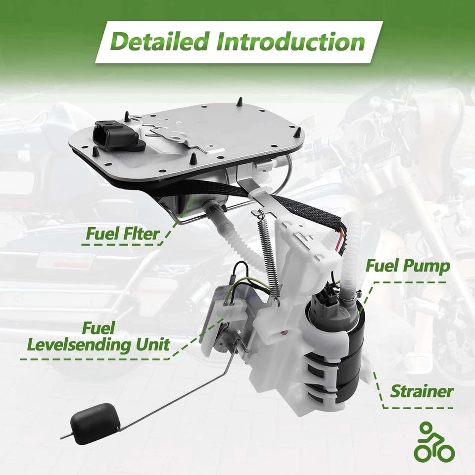 Топливный насос в сборе для Harley Davidson Heritage Softail 2001-2005 #75132-01D США - Изображение 4 из 4