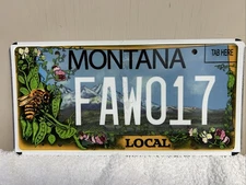 LOCAL   COMMUNITY FOOD AND AGRICULTURE COALITION    MONTANA LICENSE PLATE