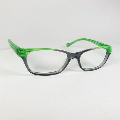 ETNIA BARCELONA Brille GRAU/GRÜN CATS EYE Brillengestell MOD:NIMES COL.GYGR