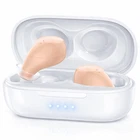 Pair Rechargeable Digital Invisible Hearing Aids Sound Voice Amplifier Mini ITE