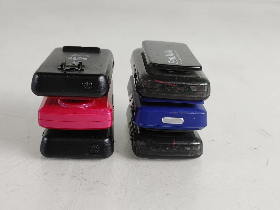 Lote De 8 SanDisk Sansa Clip+ Broche,Broche Jam Digital Media Player Para Piezas - Imagen 4 de 4