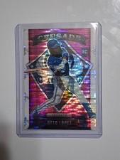 2022 Panini Chronicles - Crusade Otto Lopez #16 Pink Pulsar Prizm (RC)