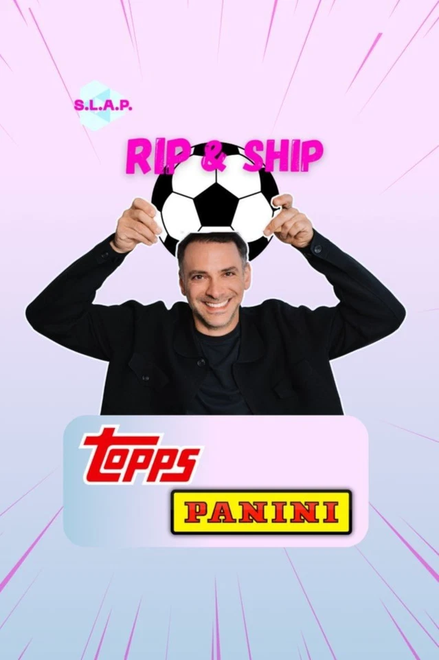 ⚽ SLAP Live Stream Fußballkarten Rip ’n Ship – Live Packs ab 1 €