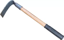 Forged Hoe, Forged Adze Grubbing Hoe, Solid Mattock Pick Digging Tool, 17-Inch M