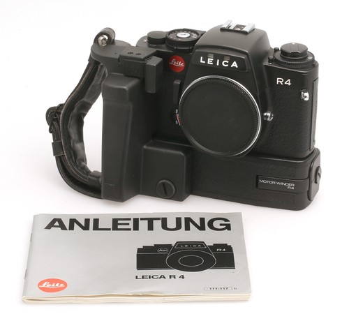 Leica R4 Gehäuse mit Motor-Winder R