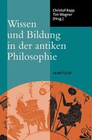 Tim Wagner (U. A.) | Wissen Und Bildung In Der Antiken Philosophie | Buch (2006)