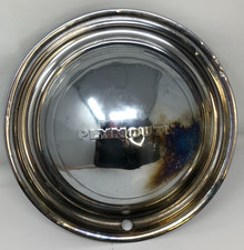 Vintage 19491950 Plymouth Hubcap 15 Wheel Cover Stainless Original Oem