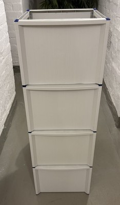 4 HELIT Hängeregistraturkörbe Boxen Gestelle H6110084 DIN A4 Stabile Ausführung